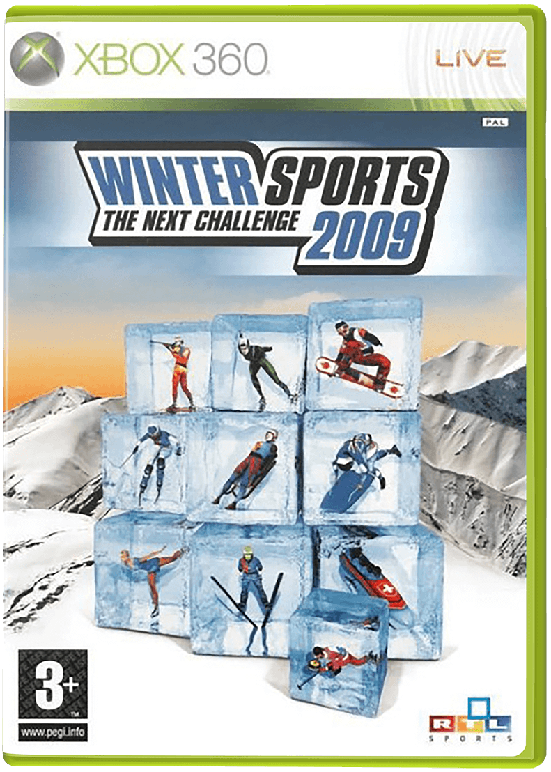 Winter Sports 2009: The Next Challenge box art for Xbox 360
